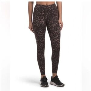 NWT Move Theology Chic Leopard Print Super soft Leggings